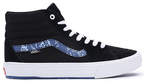 Chaussures Vans SK8-Hi Marble Noir / Blanc / Bleu