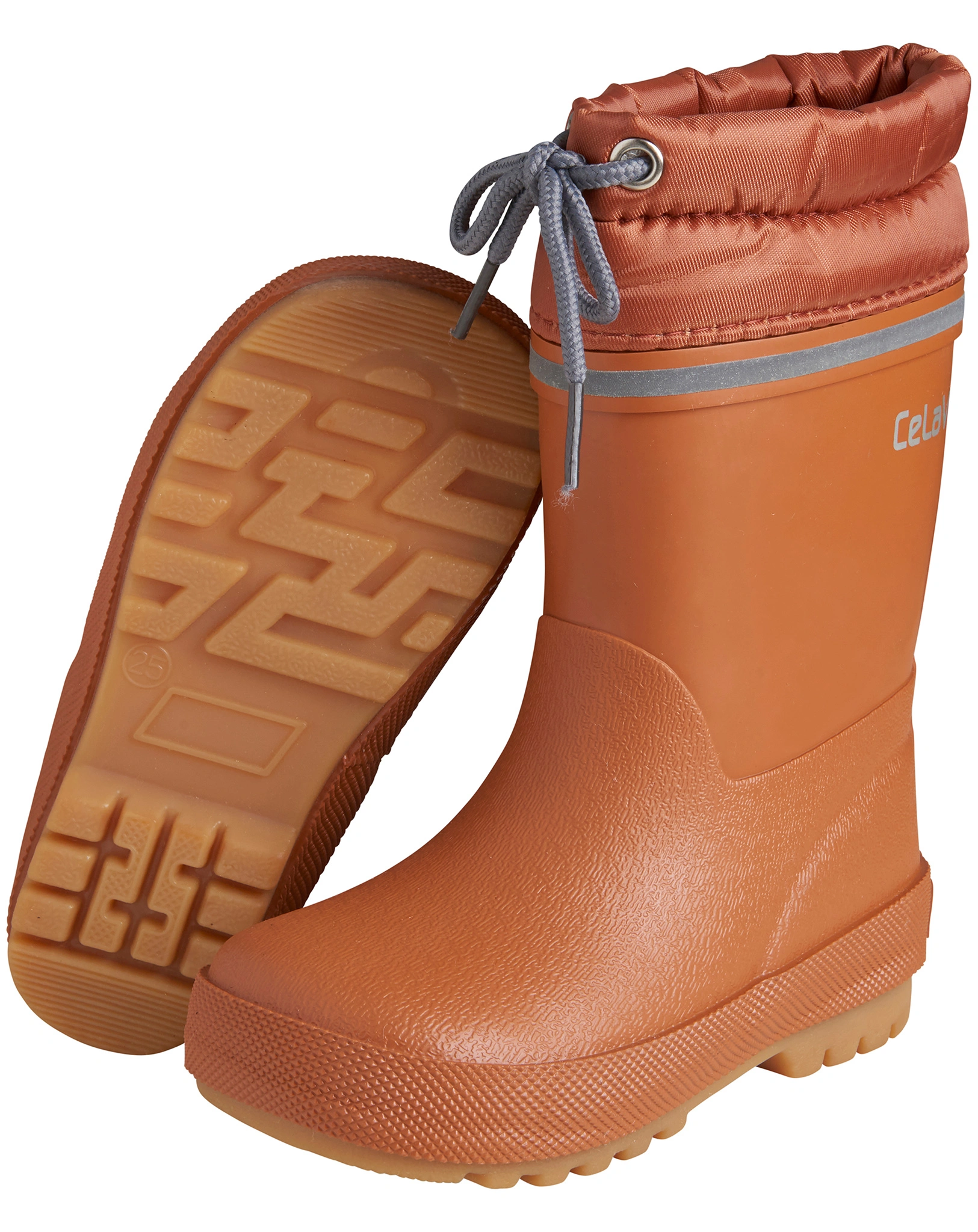 Gummistiefel NEW SOLID gefüttert in amber brown
