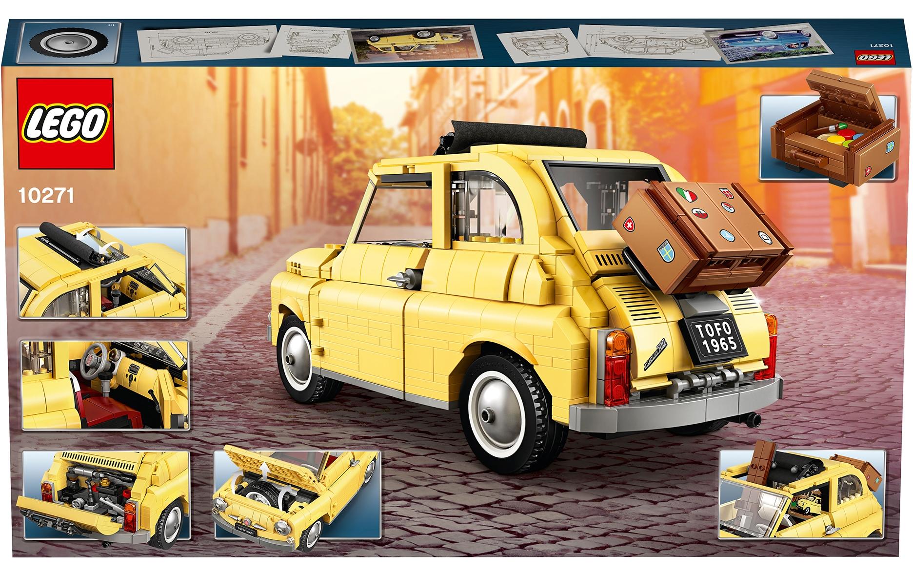 Icons Fiat 500 10271Geniessen Sie «La Dolce Vita» mit einem italienischen Klassiker
