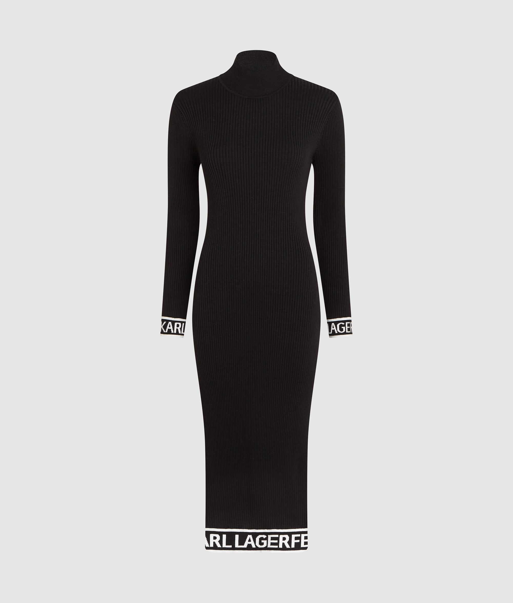 Tricot jurk met logo