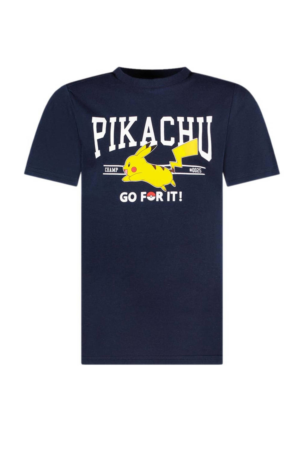 TYGO & vito Pokemon T-shirt met printopdruk donkerblauw