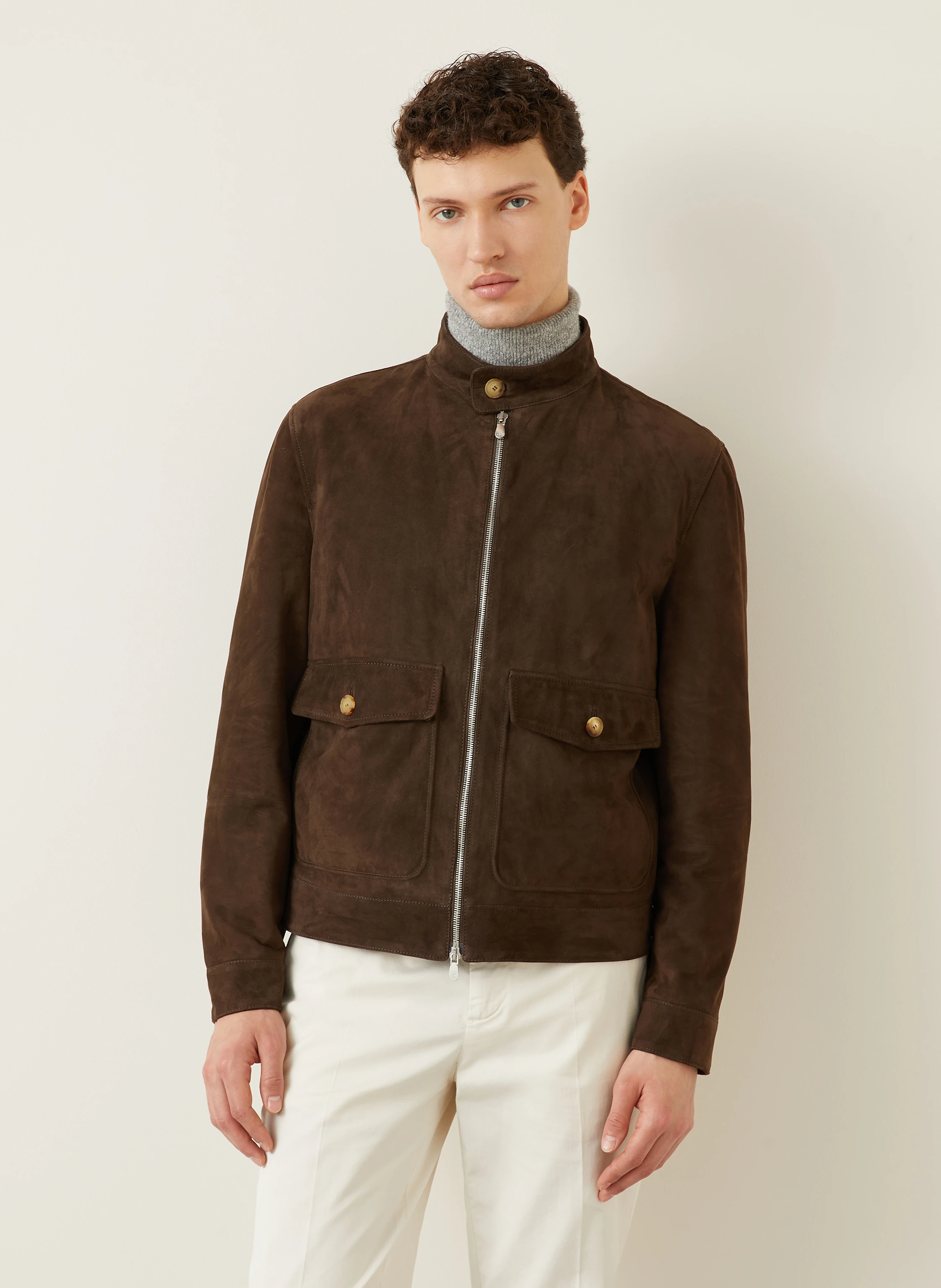 BRUNELLO CUCINELLI Lederjacke