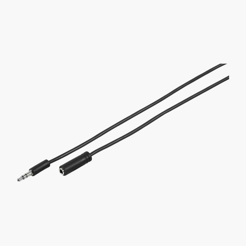 Lydkabel 3,5 mm, m-f, 1,5 m