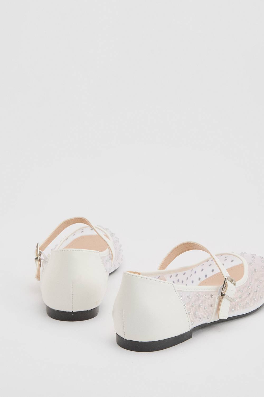 Oasis Ballerines Mary Jane Harriet En Mesh Embelli