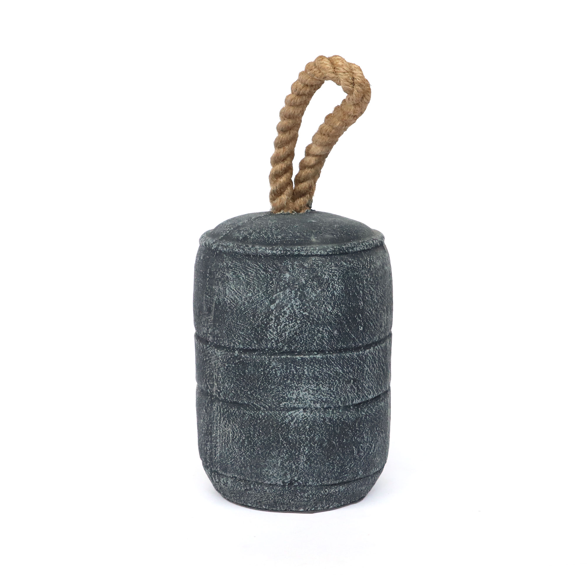 Tor-Stopper 'Lines' aus Beton, grau, H 20 cm, Ø 14 cm von fischer's lagerhaus