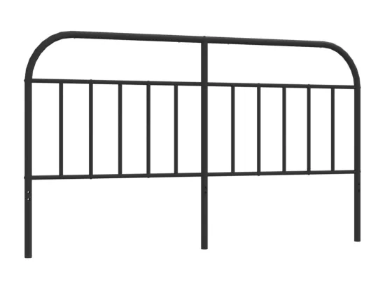 Tête de lit métal noir 160 cm