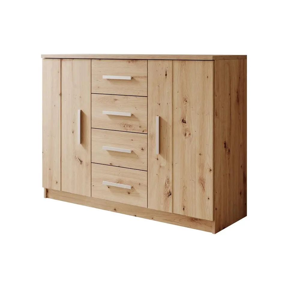 Meubella - Ladekast Blake - Eiken - 120 cm
