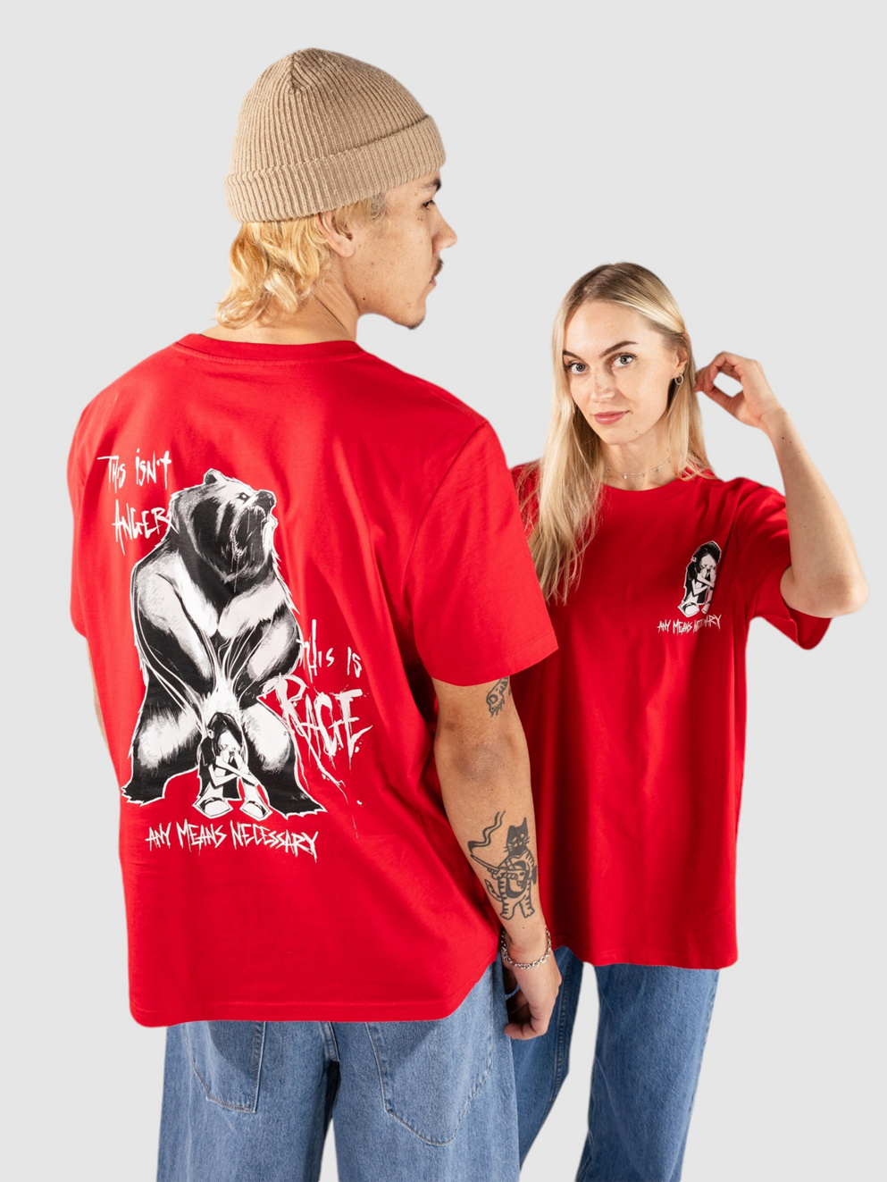 Any Means Necessary This Is Rage T-Shirt maroon