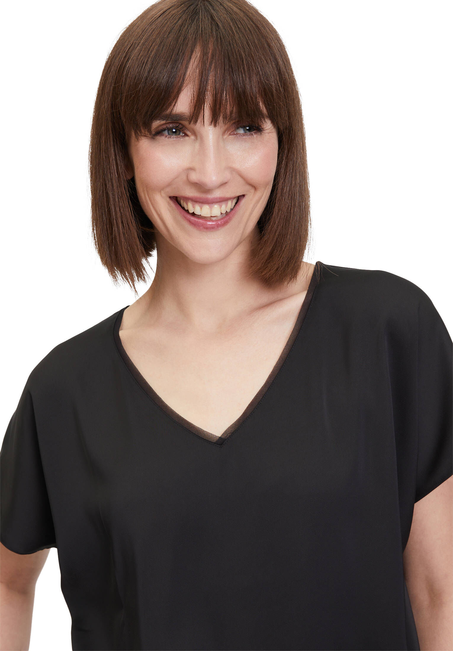 Vera Mont| Damen Satin-Bluse