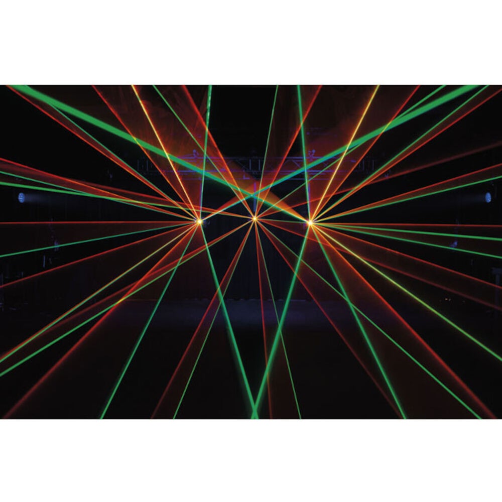 Showtec Solaris 3.0 RGB-laser met Pangolin FB4