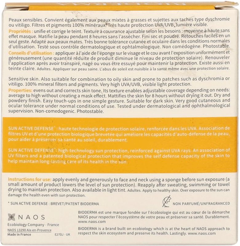 Bioderma - Photoderm Max Compact Mineral - Poeder - SPF50+