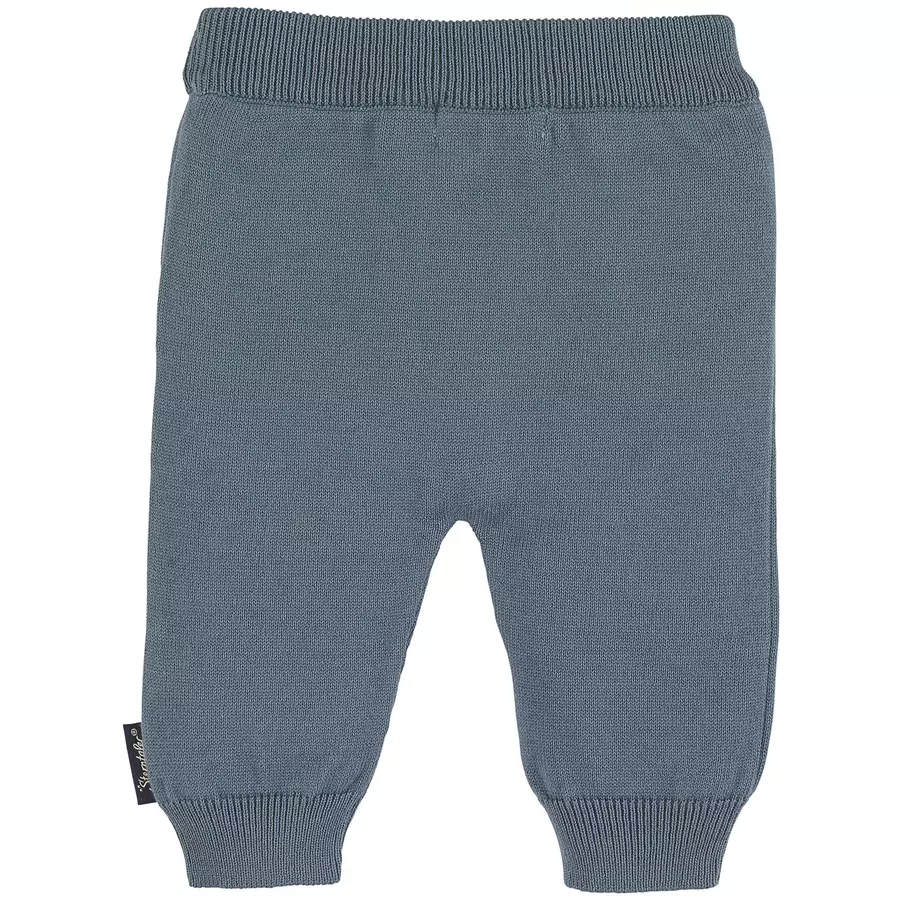 Sterntaler Strickset Shirt und Hose graublau