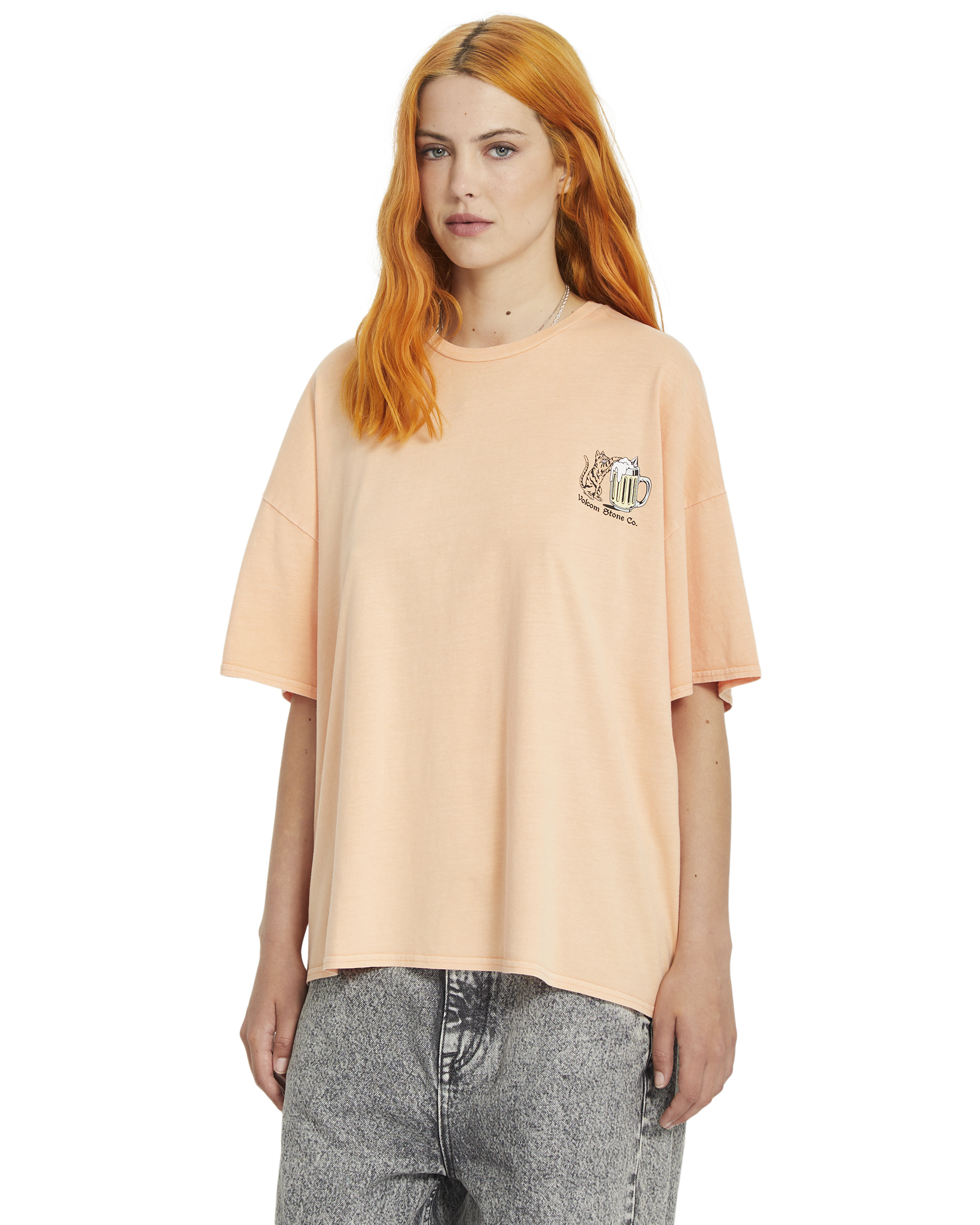 Volcom My Guys Tee / One Size Pale Peach