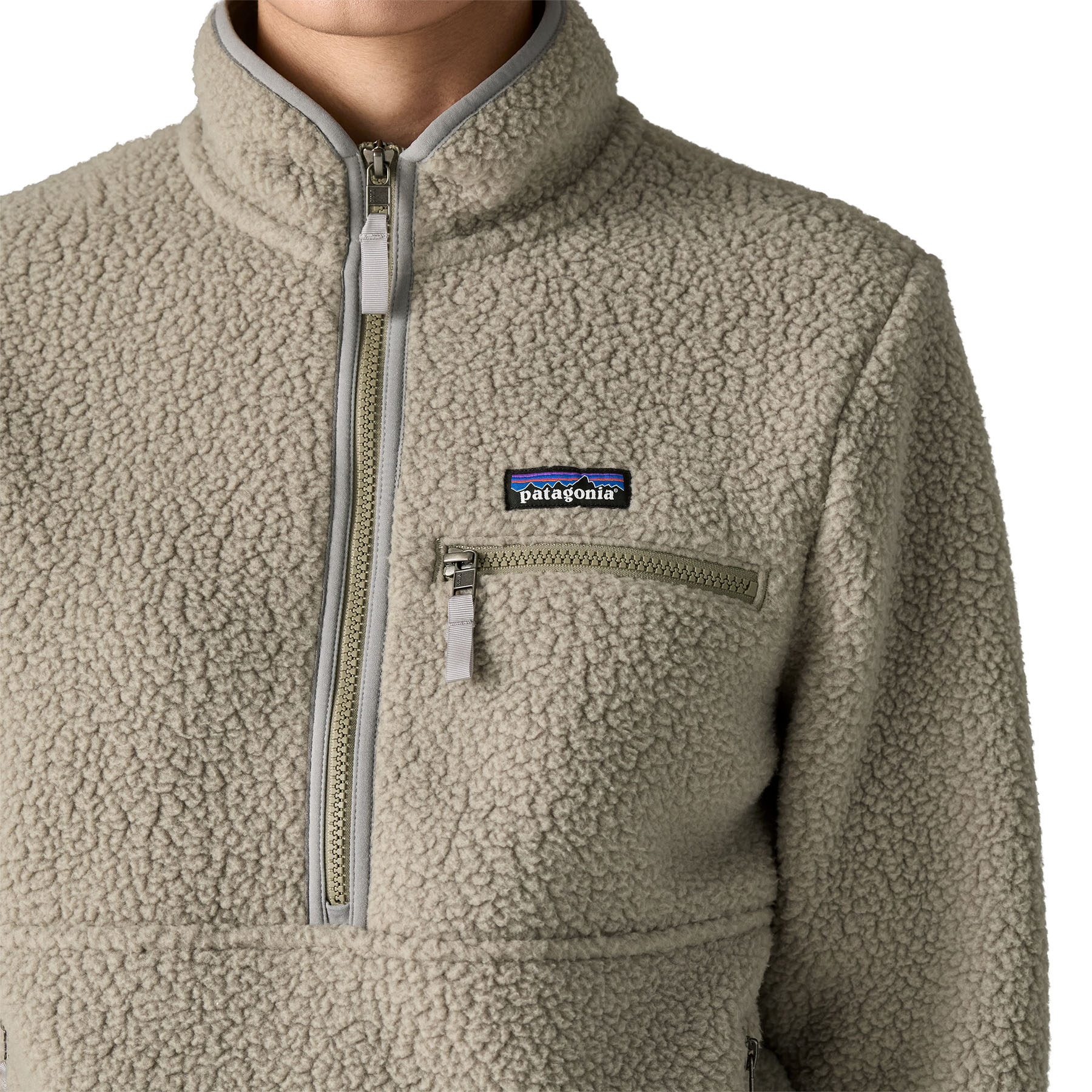 Patagonia Retro Pile Marsupial Womens River Rock Green