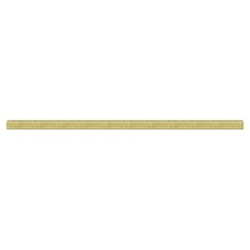 Sleufpaal tussen grenen ca. 8,8 x 8,8 cm, lengte ca. 270 cm