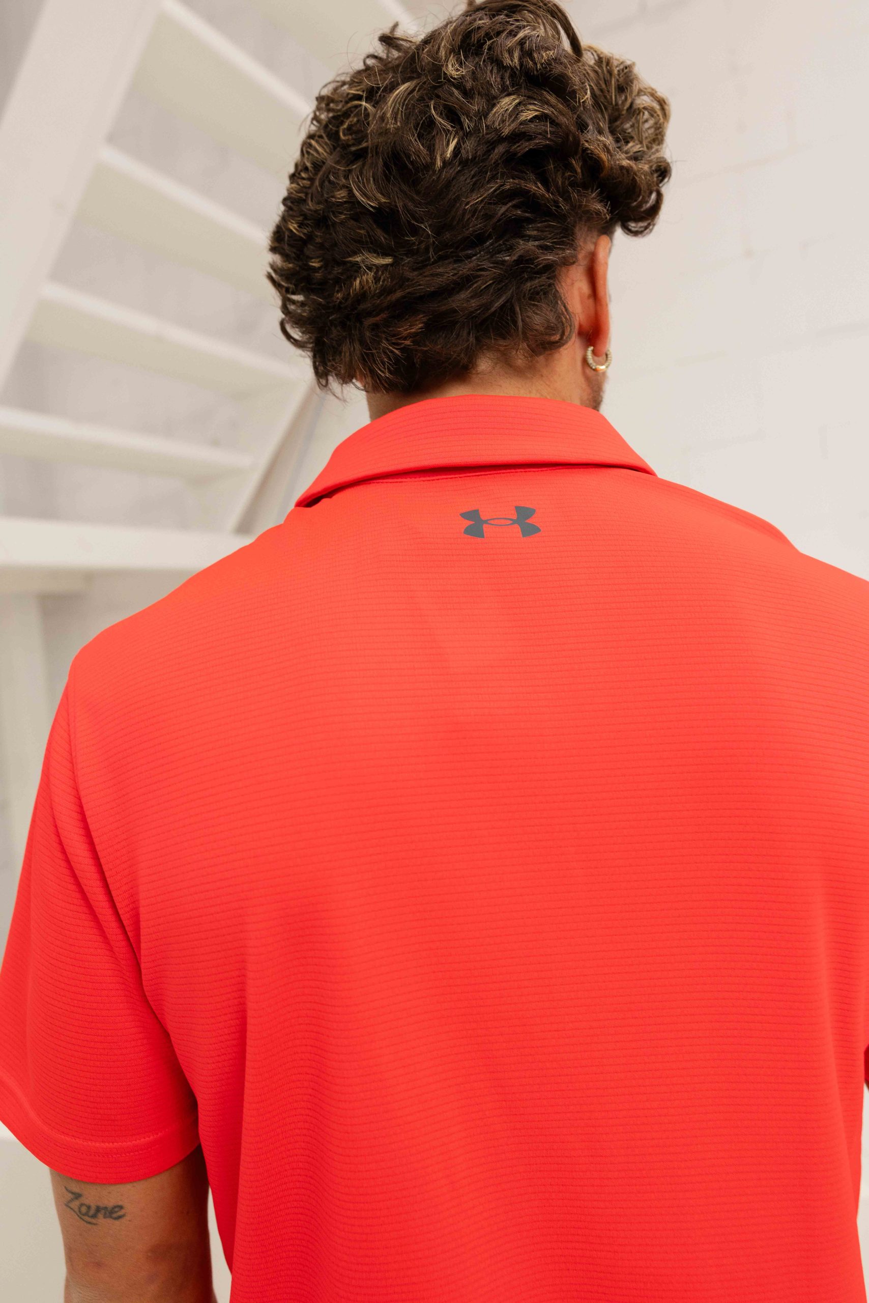 Under Armour Tech Polo Heren Rood