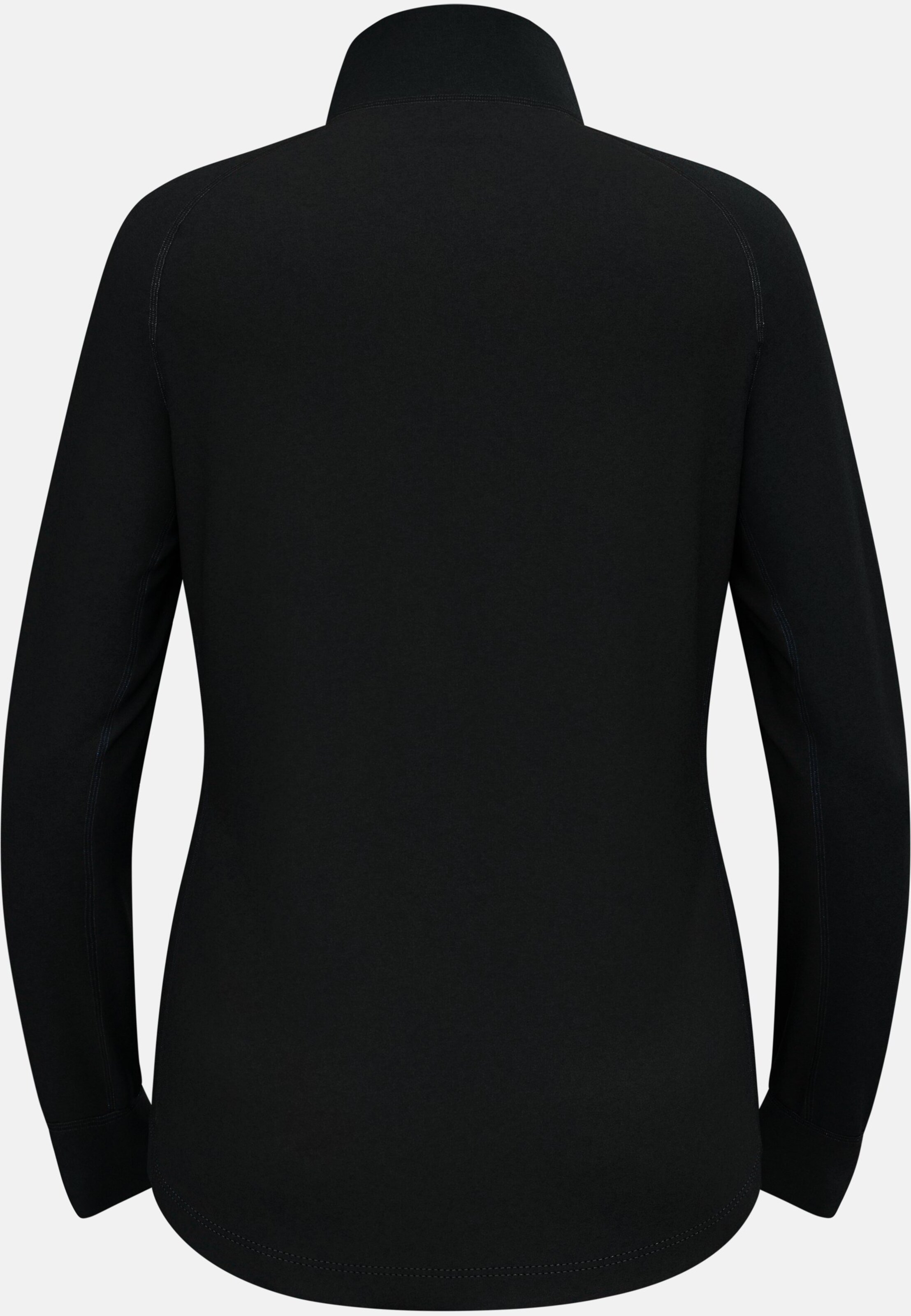 Berra Mid Layer mit Halbreissverschluss in black