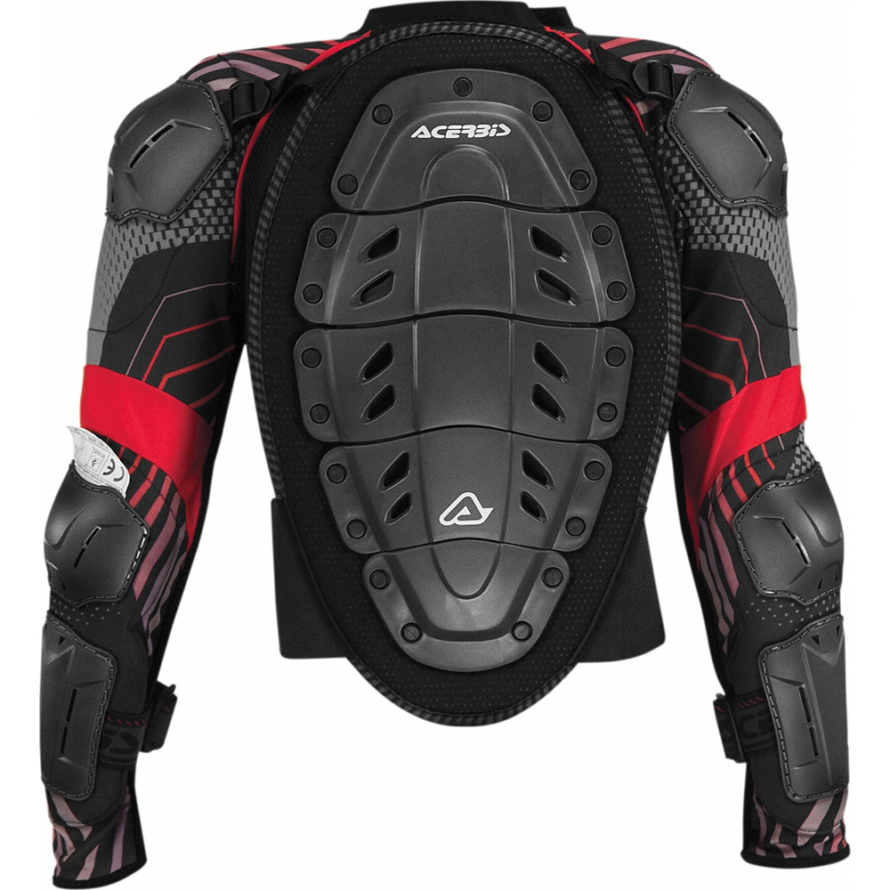 Acerbis - Gilet anatomique de protection enfant Scudo Junior 2.0 Noir / Rouge