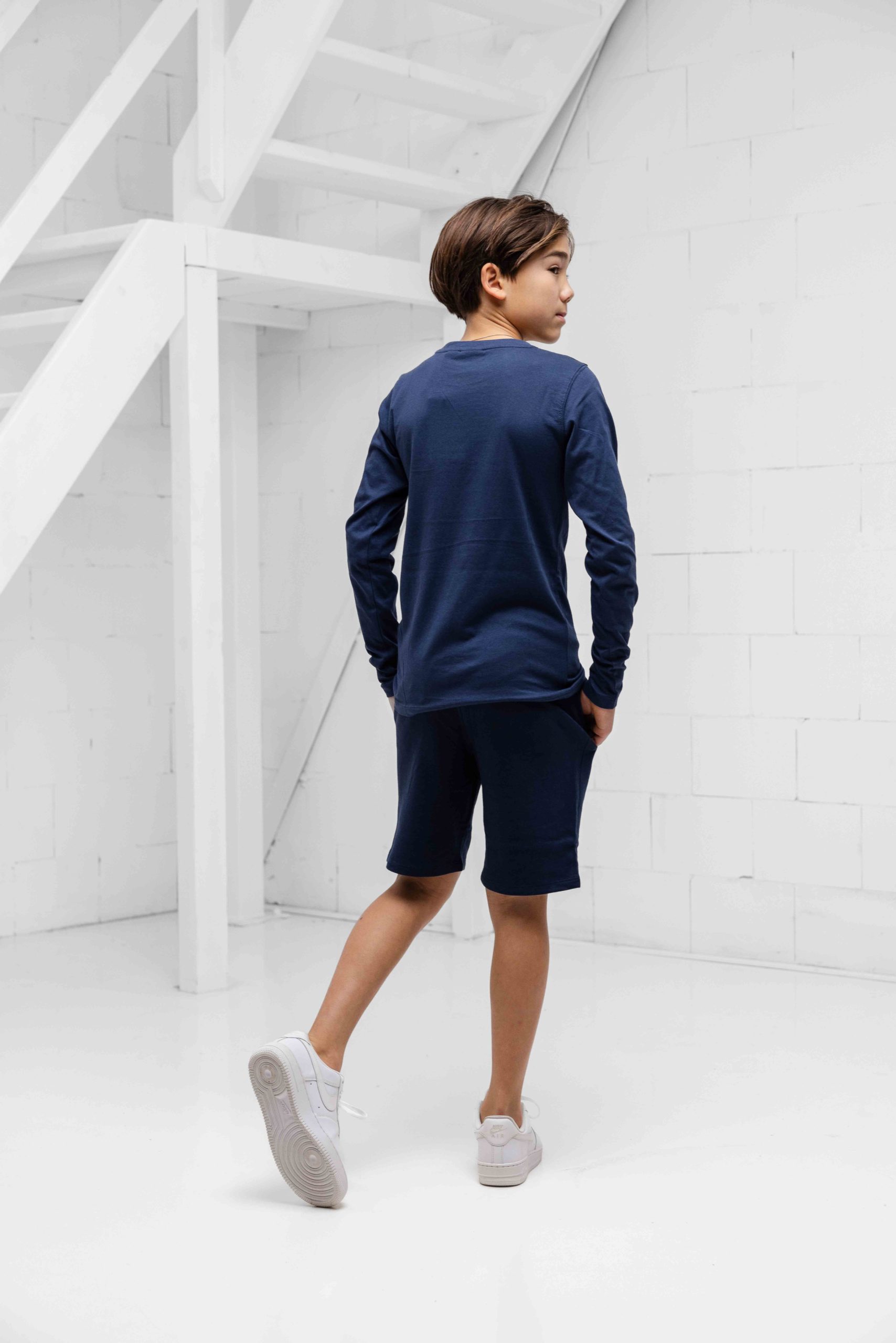 Vingino X Messi Logo T-Shirt Kids Donkerblauw