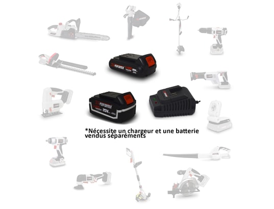 X-PERFORMER - Coupe bordure sans fil Coupe bordures batterie 20v - xpcb20li-t - tête de coupe ori...
