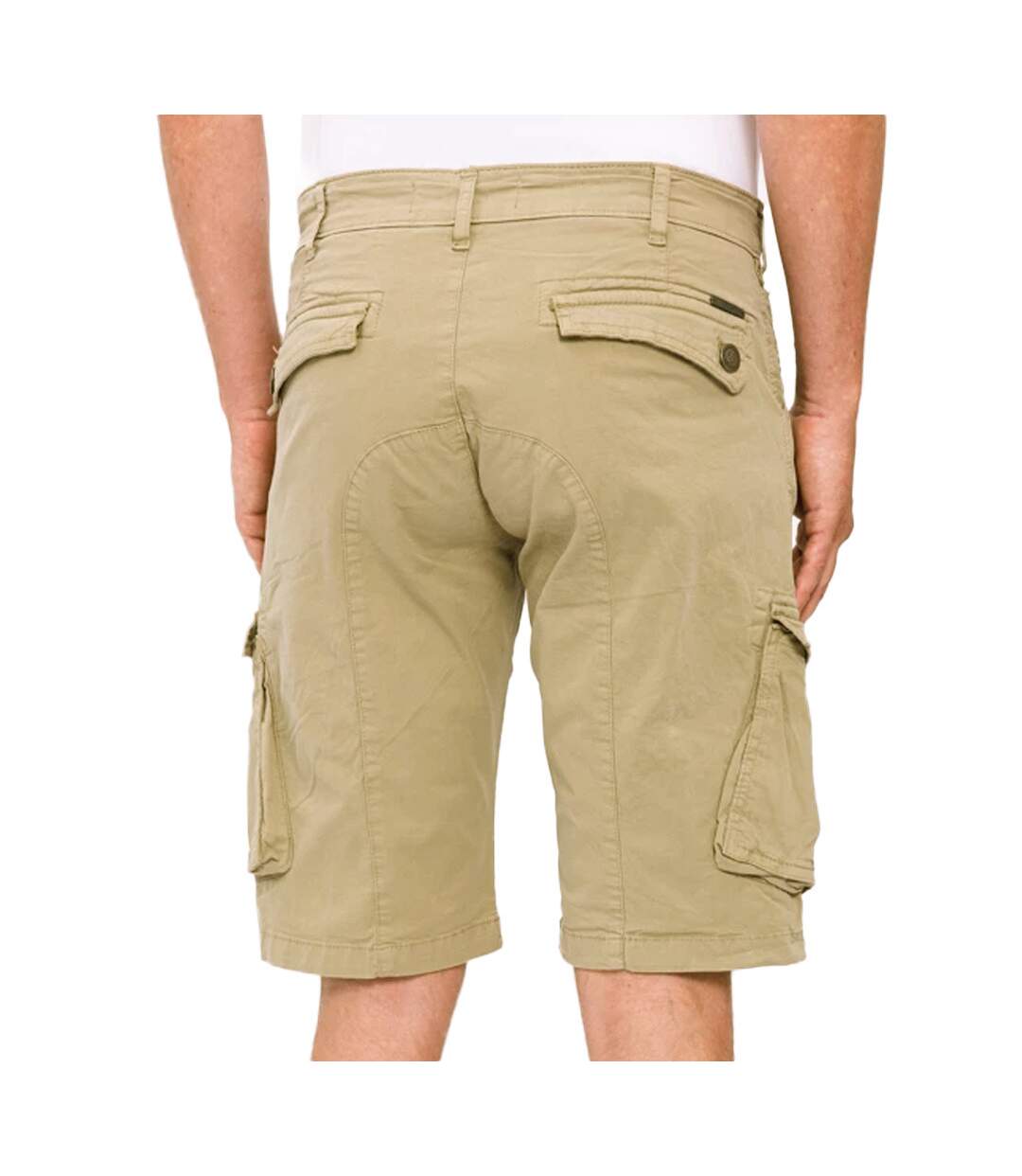 Bermuda Cargo Kaki Homme Paname Brothers Betty