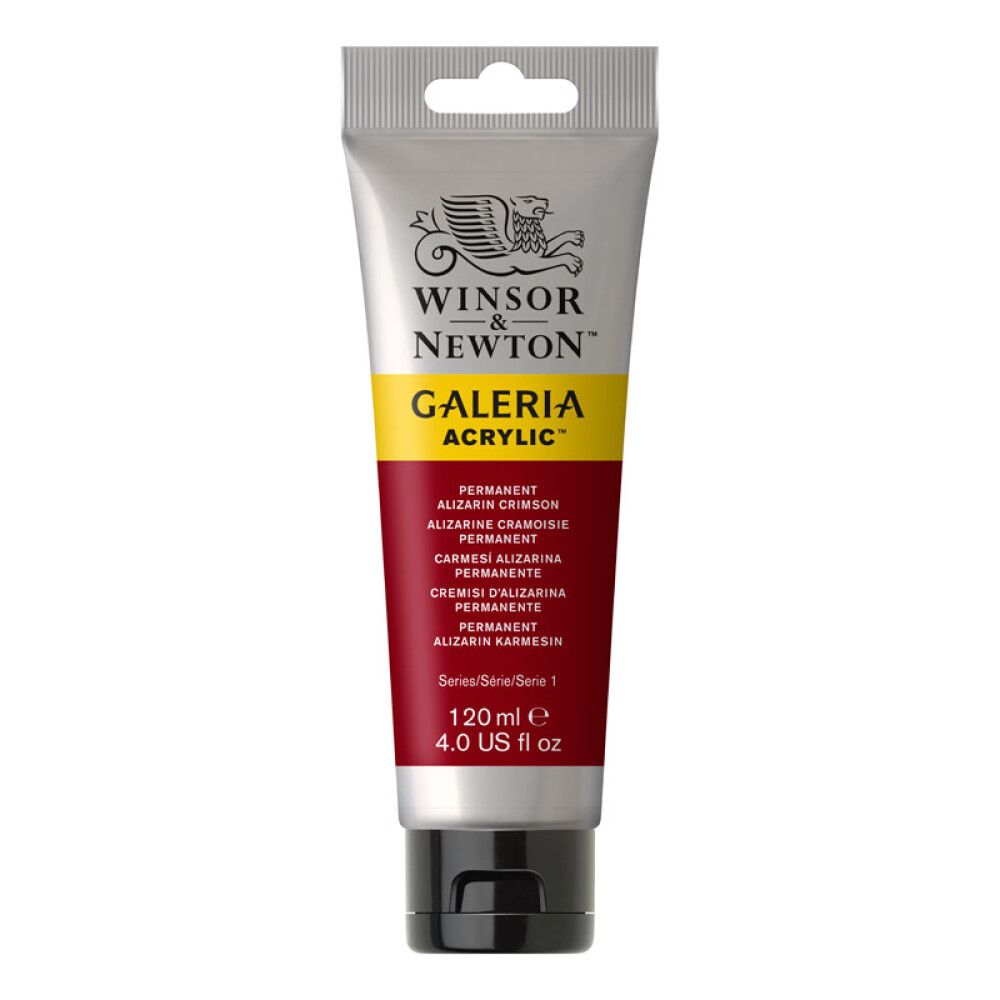 AKRYLFARGE W&N GALERIA NR 466 PERMANENT ALIZARIN CRIMSON 120
