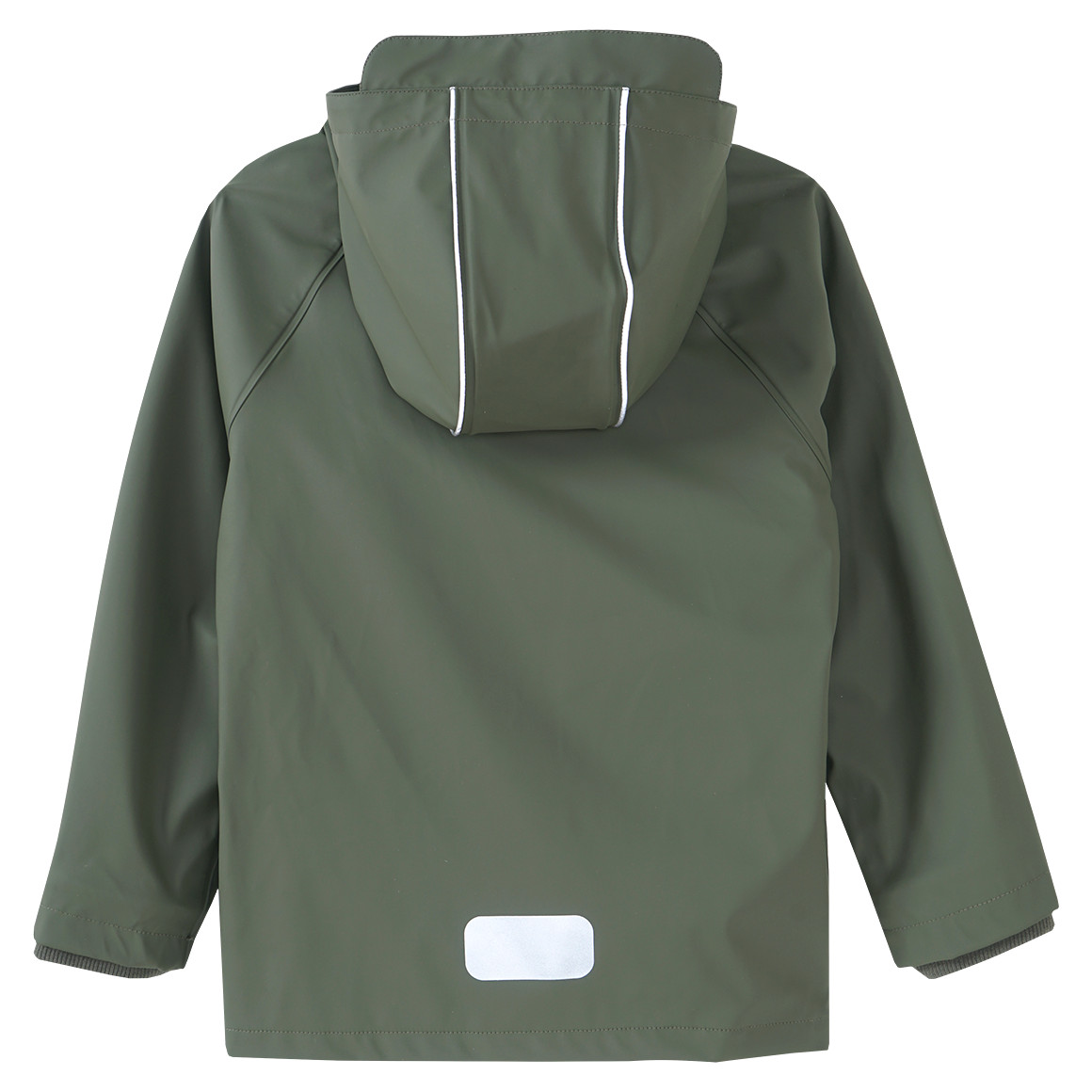Famy Kinder Regenjacke mit Beschichtung dunkelgrün