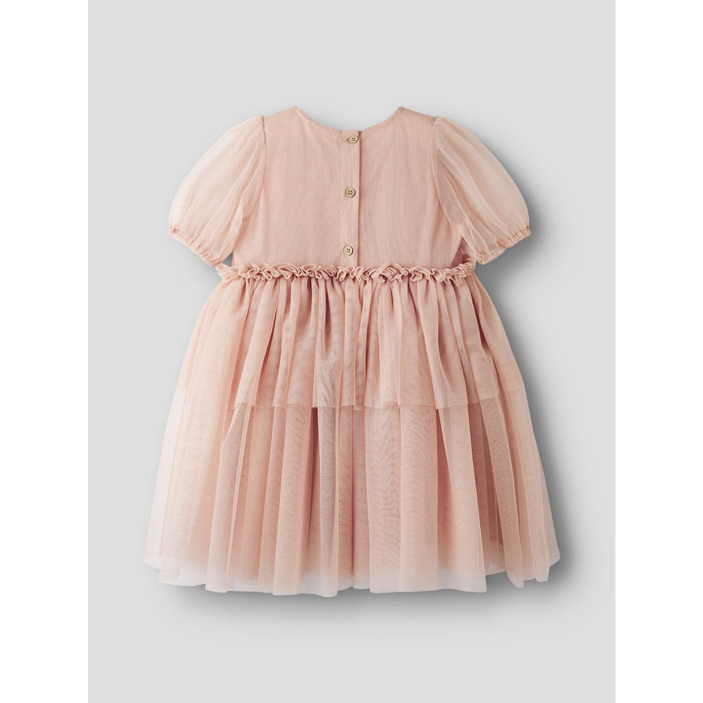 Køb Lil'Atelier Misty Rose Nmfliberty Ss Tyl Kjole Lil