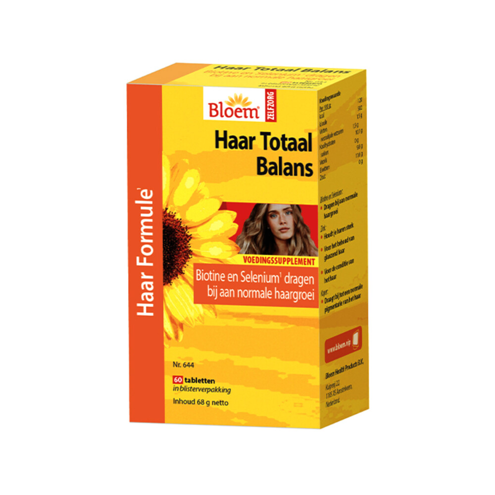 Bloem Haar Totaal Balans 60 tabletten
