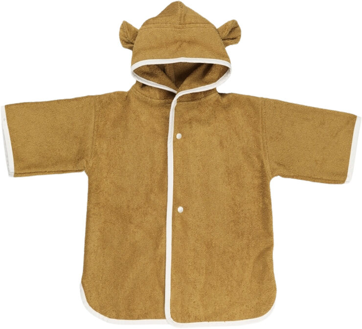 Fabelab Poncho-robe - Baby - Bear - Ochre Ochre