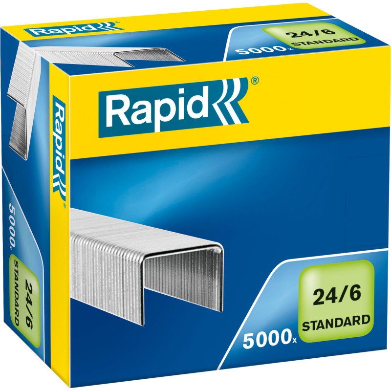 Agrafe Rapid Standard 24/6 - Boîte de 5000