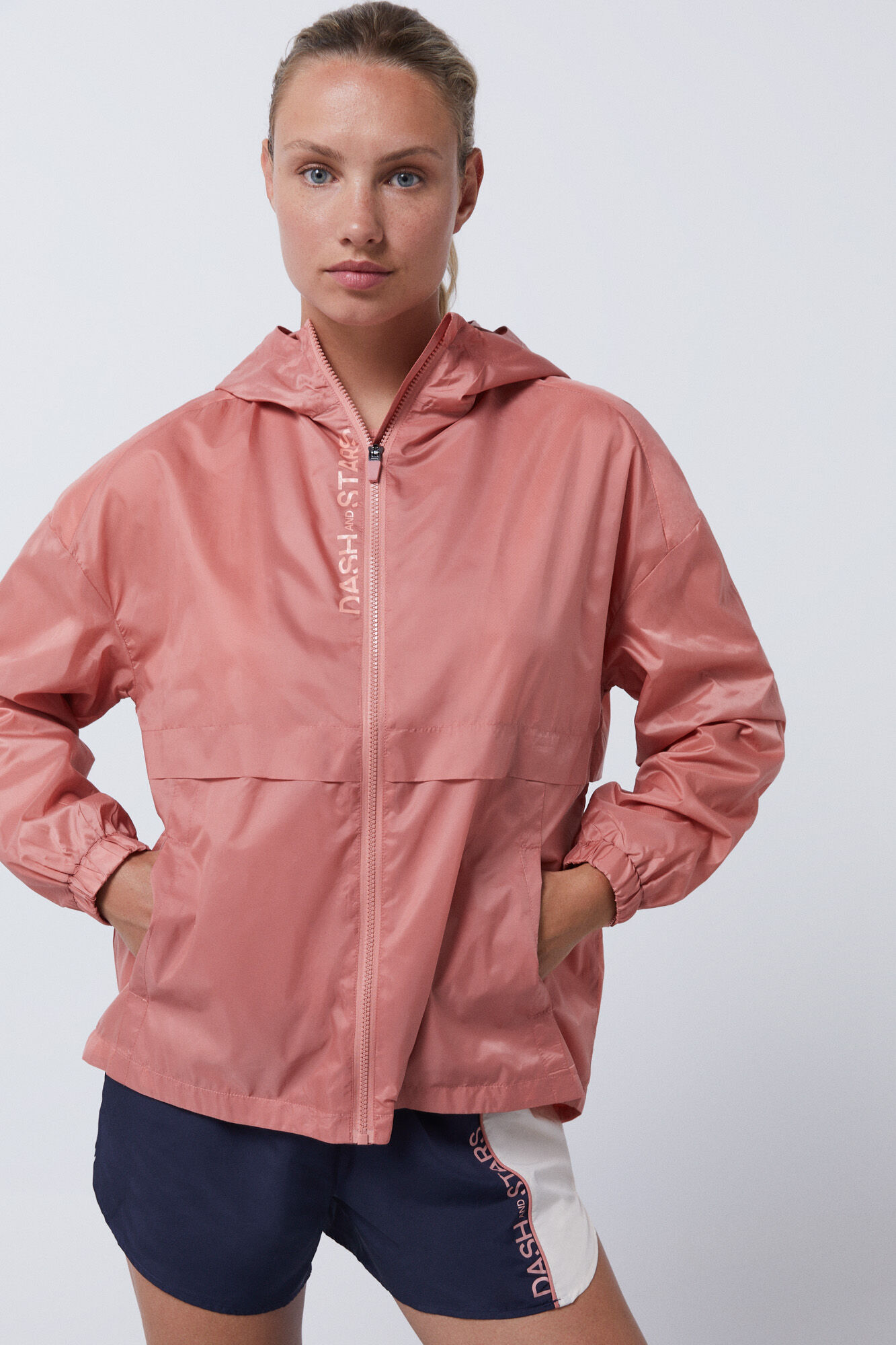 Jaqueta técnica impermeável para meninas