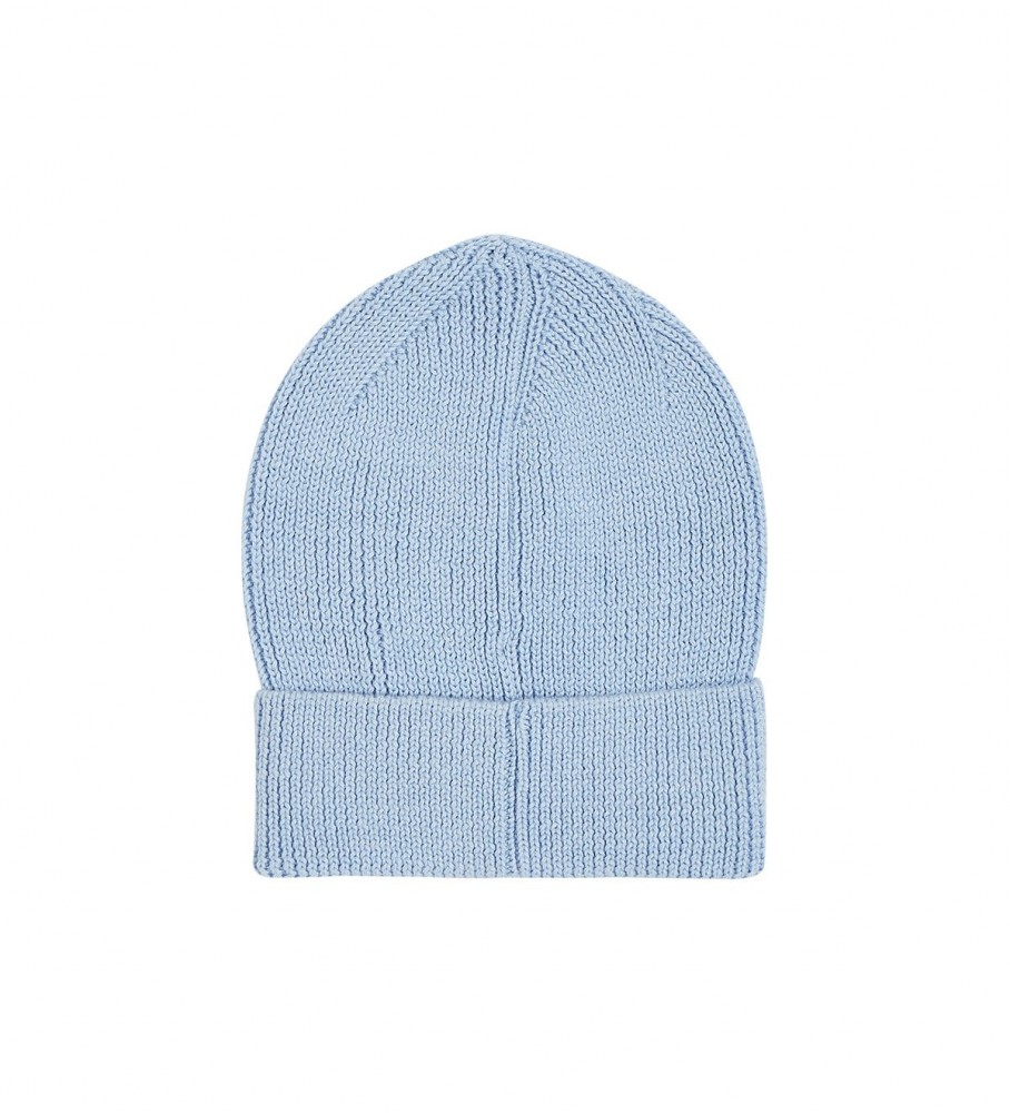 Gorro Tommy Jeans Azul com Bandeira