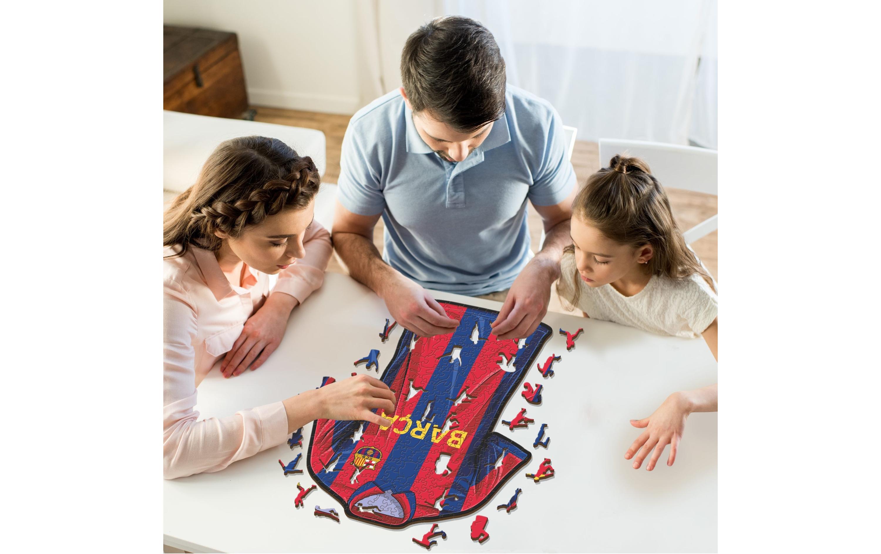 Holz-Puzzle FC Barcelona – TrikotPuzzle Trikot Barcelona