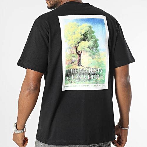 Tee Shirt Oversize Large Noir