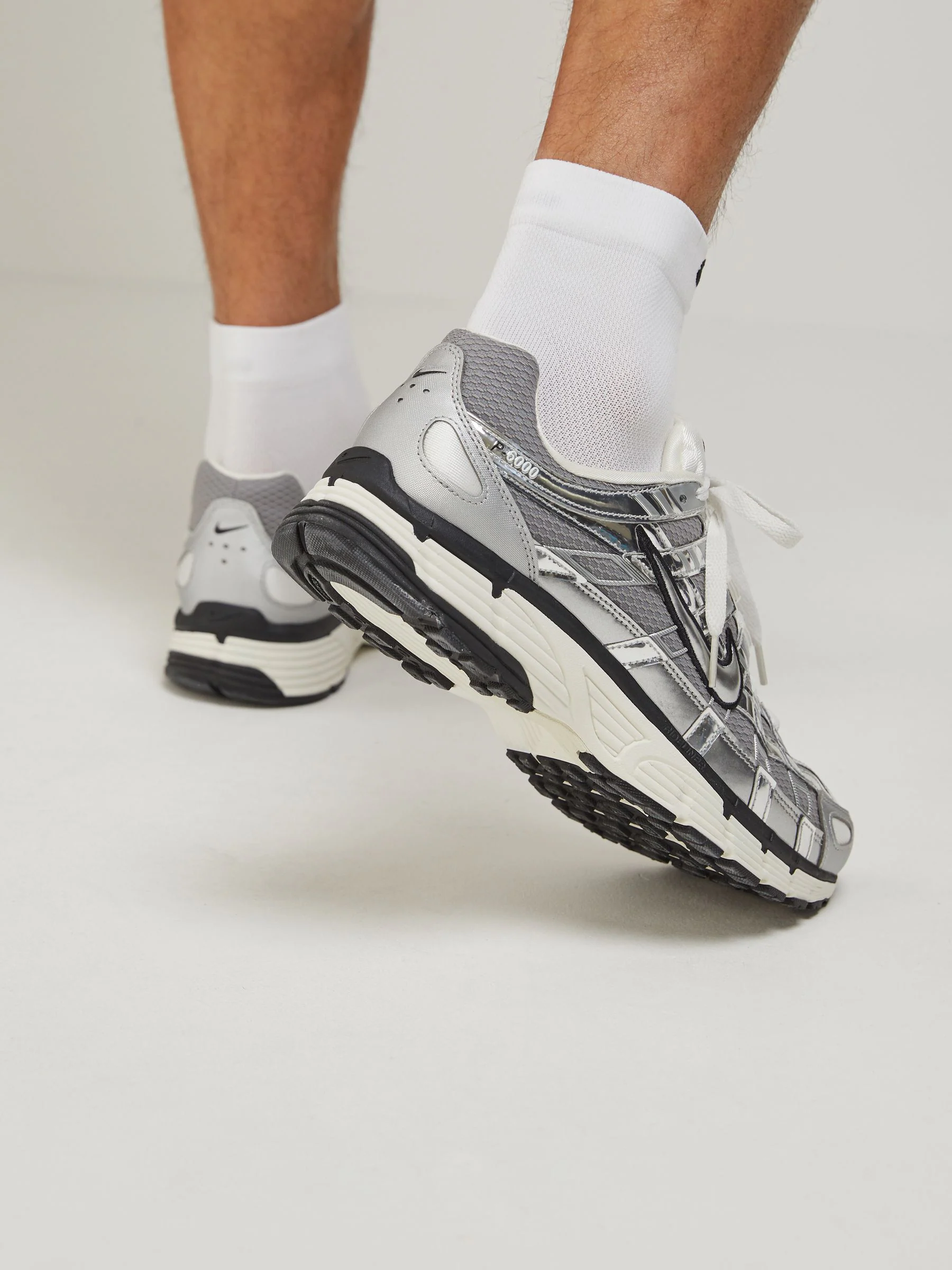 Grijs/zilver - Nike P-6000 sneakers