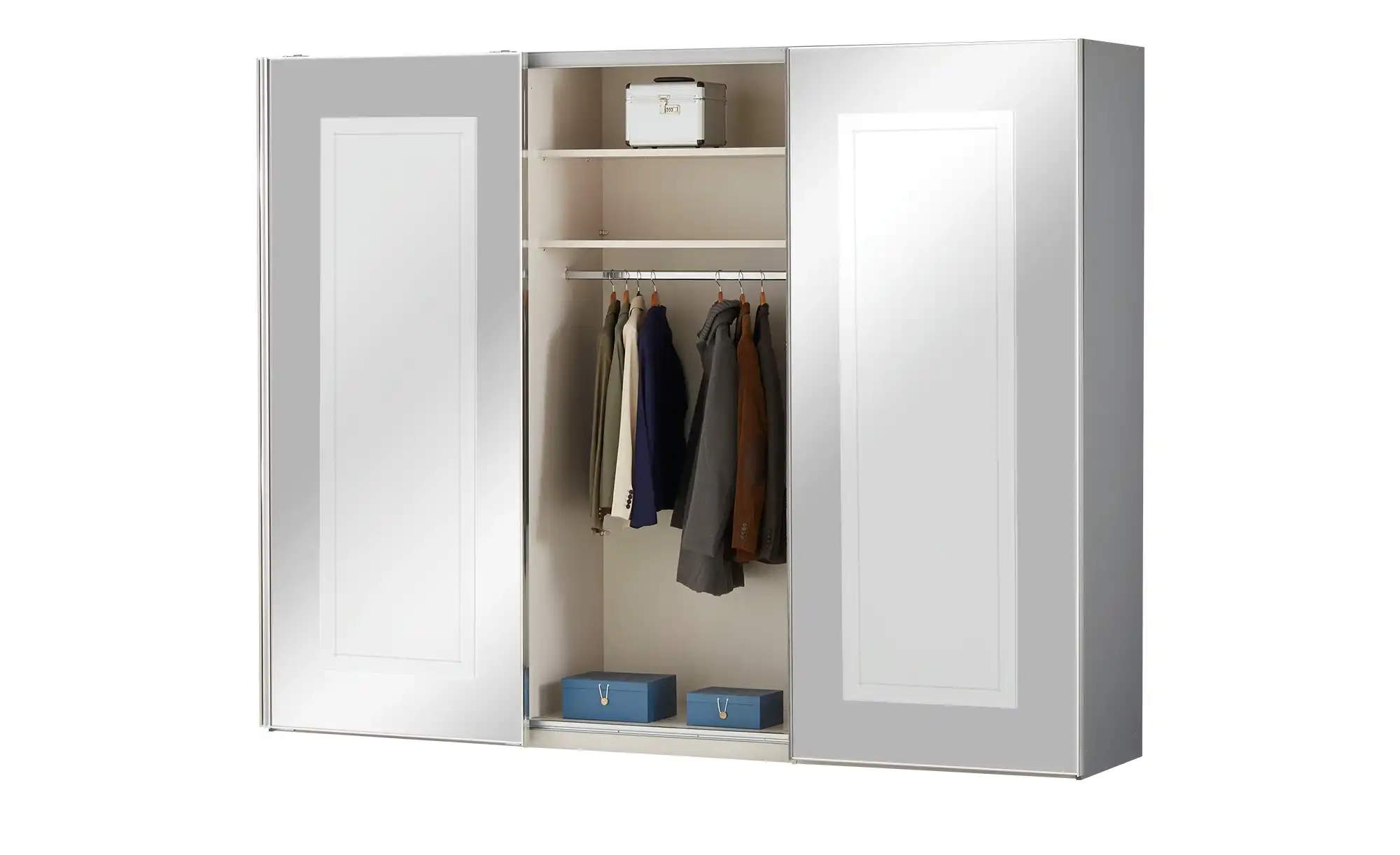 Schwebetürenschrank verspiegelt Bonio