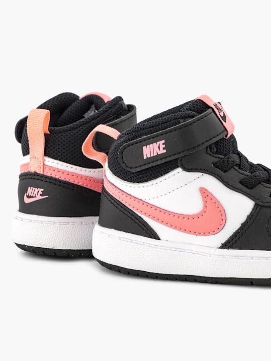 Nike COURT BOROUGH MID 2 TDV Hoher Sneaker Weiss