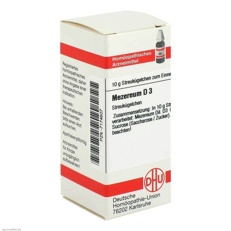 DHU Mezereum D 3 Globuli, 10 g