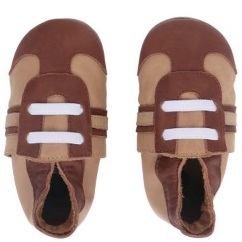 Bobux Bobux chaussons sport tan