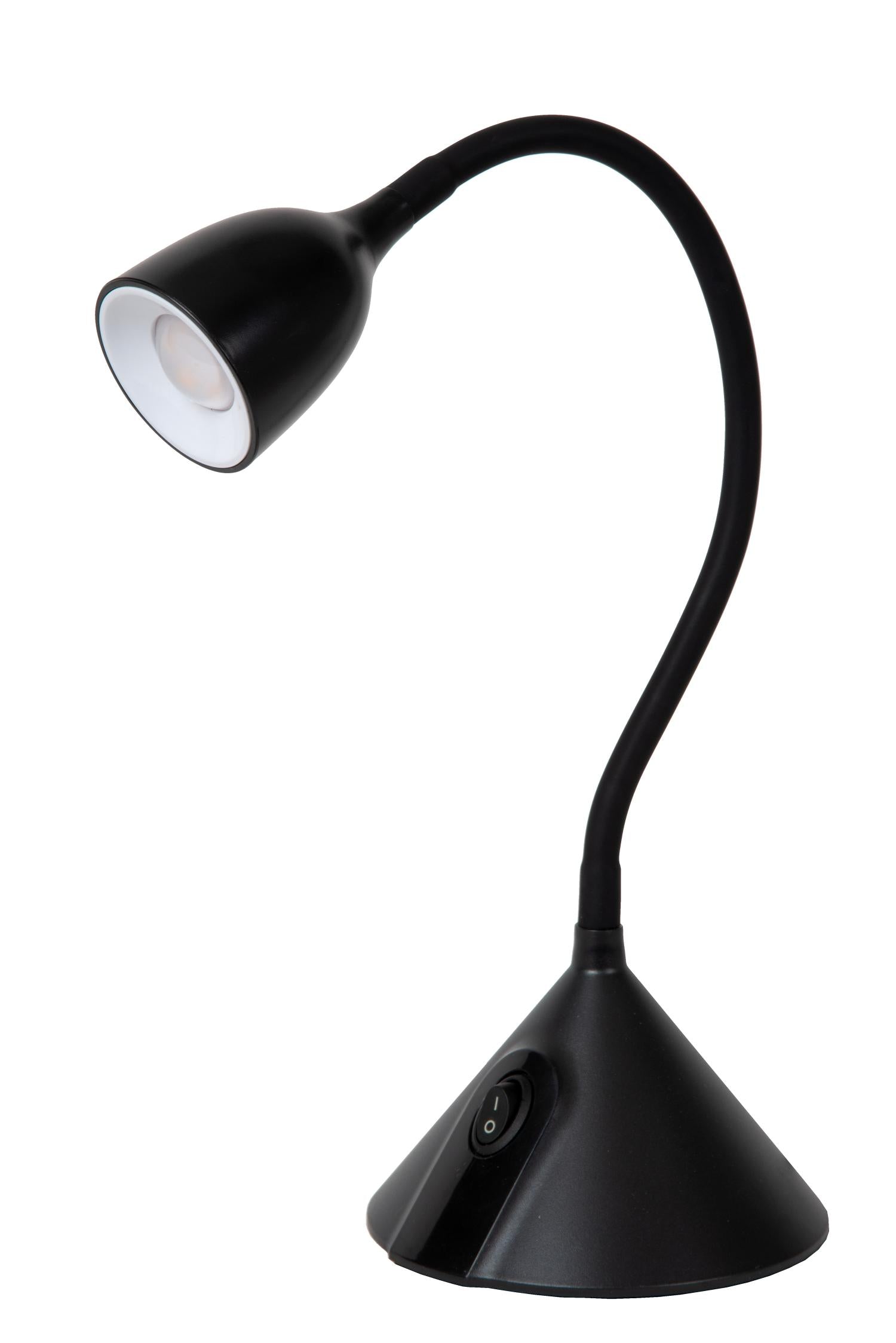 Lucide MILO Bureaulamp - Zwart