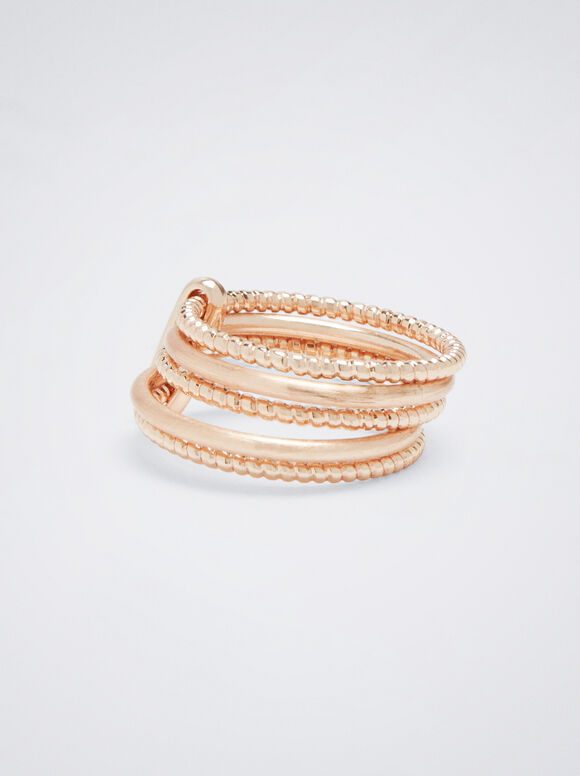 Anel em ouro rosa - Ouro rosa