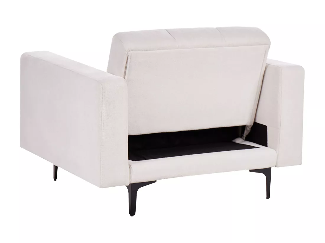 Fauteuil ALNES Blanc cassé