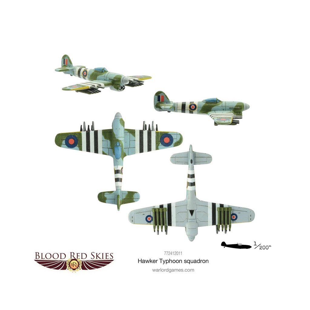 Blood Red Skies - Hawker Typhoon Squadron