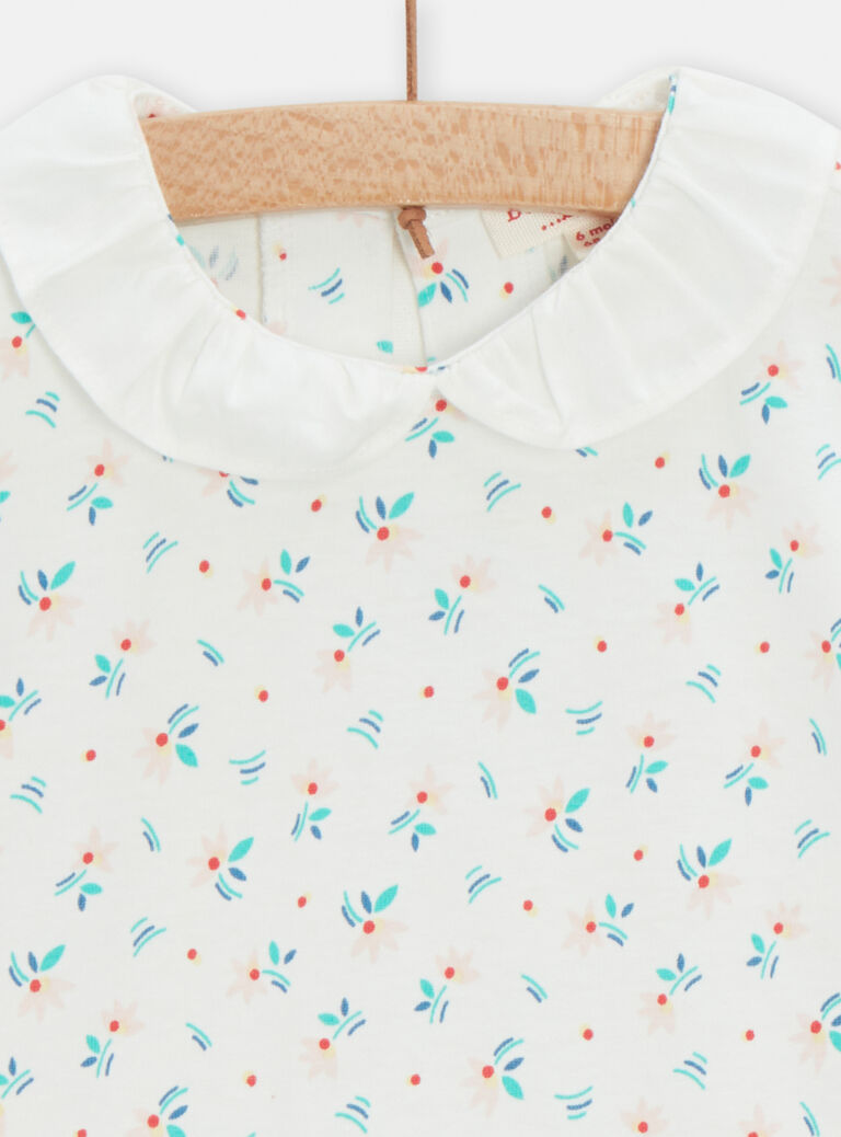 Brassière à imprimé fleuri pour bébé fille