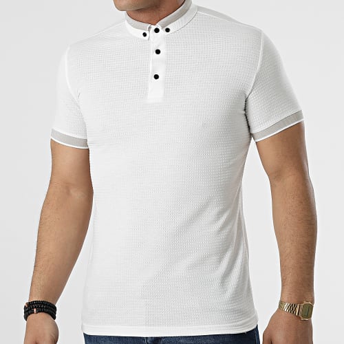 Polo A Manches Courtes 1095 Blanc