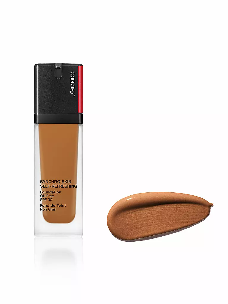 SHISEIDO Synchro Skin Self-Refreshing Foundation SPF30 (440 Amber) beige