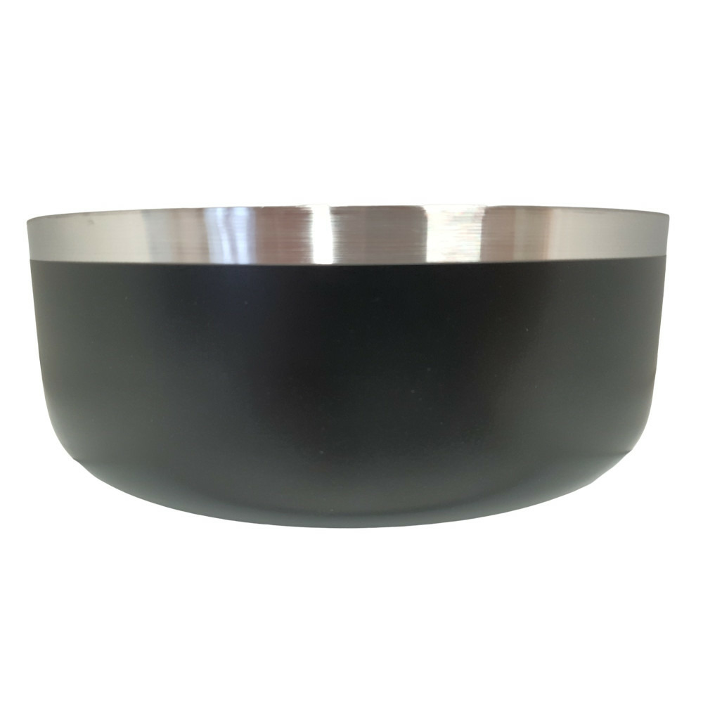 Gamelle pour eau ou nourriture a double paroi ø22 cm 2,25 litre pour chien