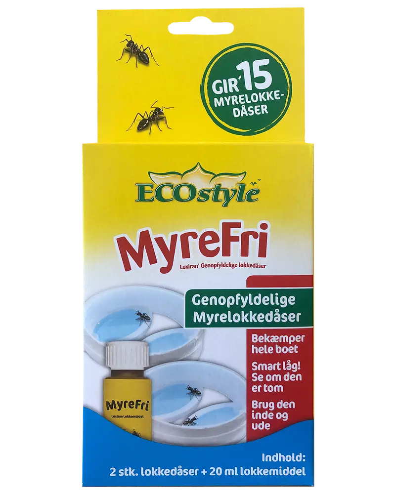 ECOstyle MyreFriMyrelokkedåse til genopfyld 2-pk