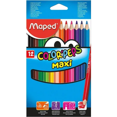 Maped Buntstifte COLOR’PEPS Maxi, 12 Stück